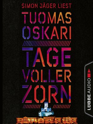 cover image of Tage voller Zorn